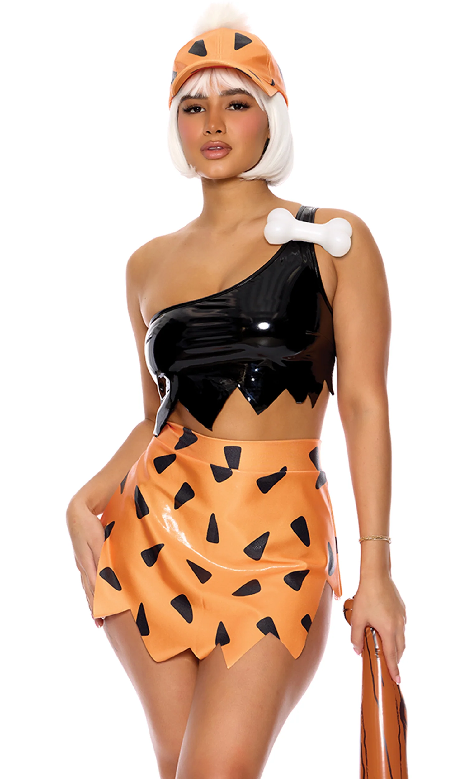 BAM! 5-Piece Women's Cartoon Character Costume - Image 3