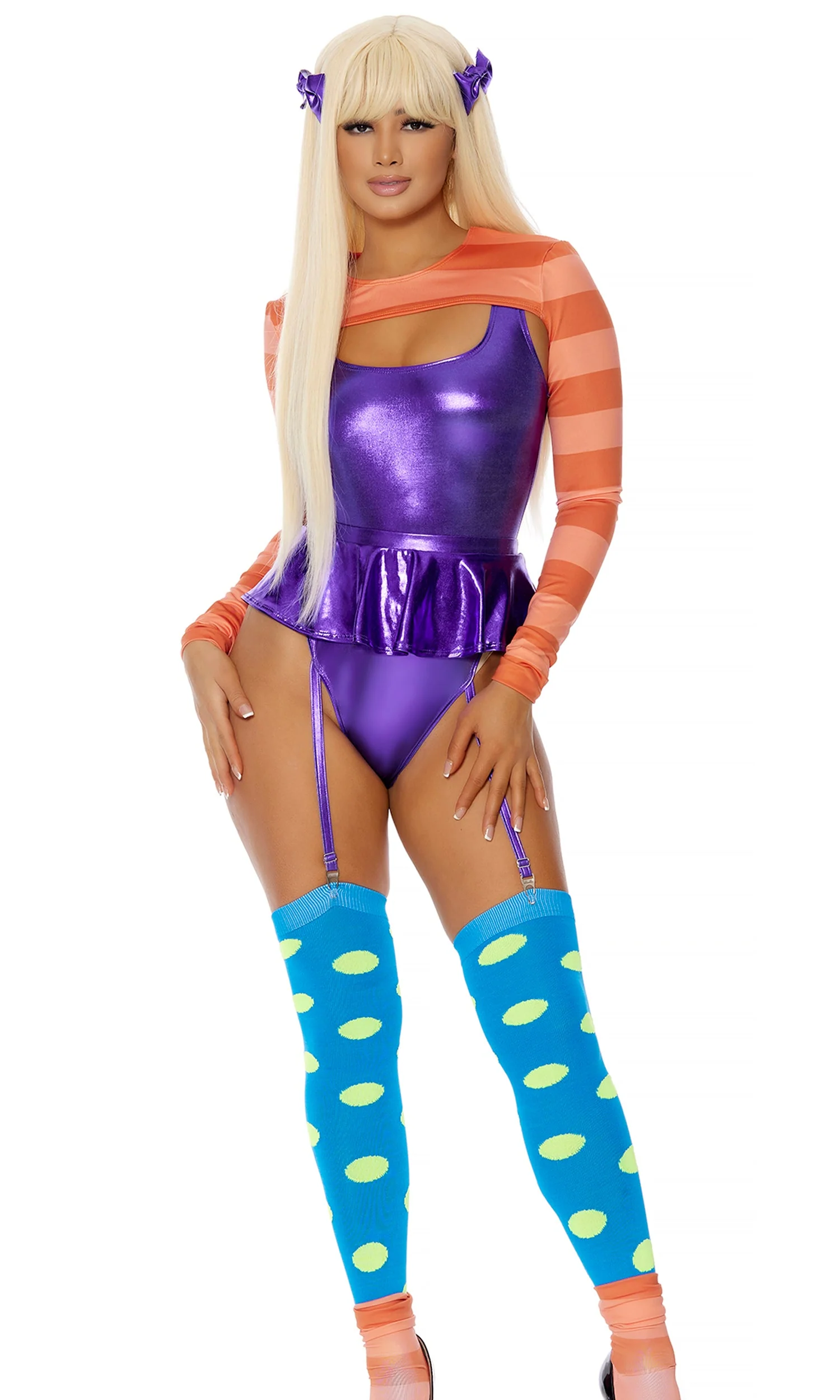 Bossy 6-Piece Women's Sexy Cartoon Character Costume - Image 3