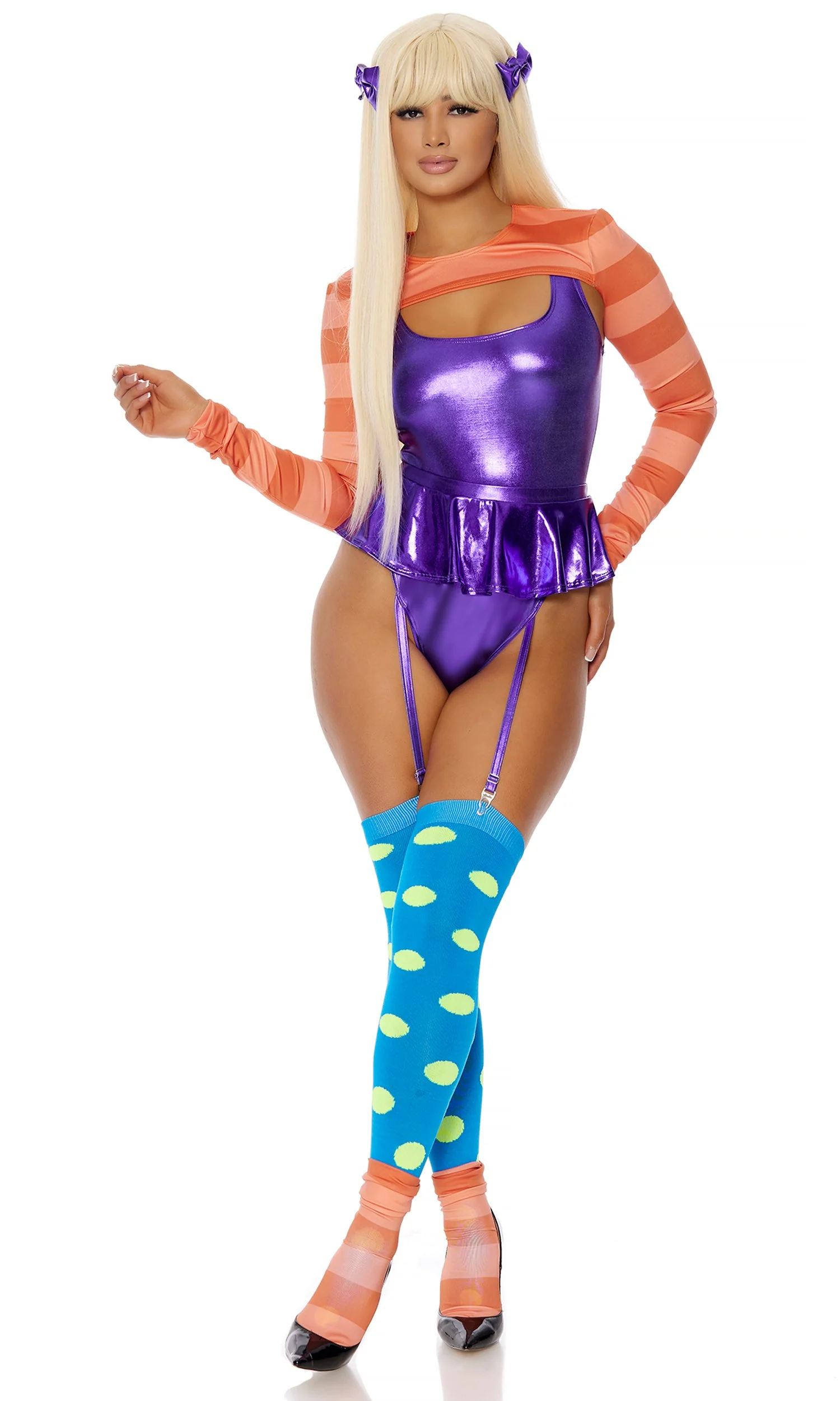 Bossy 6-Piece Women's Sexy Cartoon Character Costume - Image 5