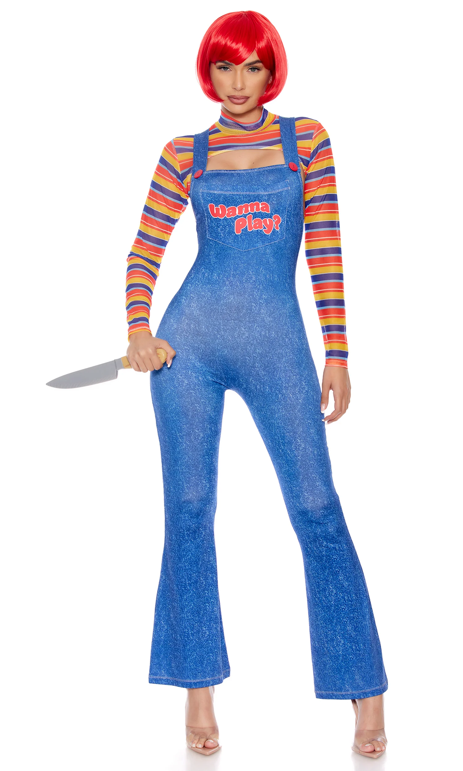 Doll's Play 4-Piece Women's Sexy Movie Character Costume - Image 3
