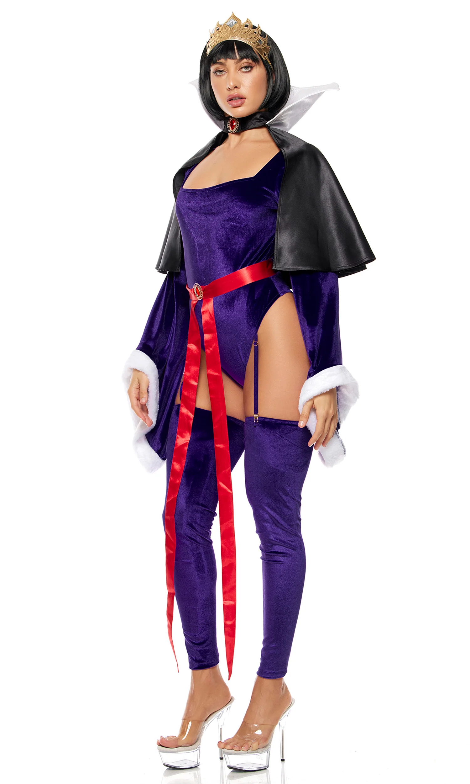 Fairest of All 6-Piece Women's Storybook Villain Costume - Image 3