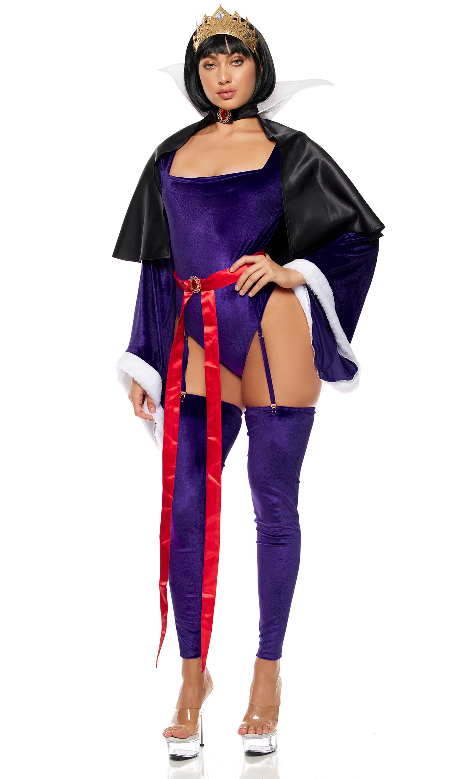 Fairest of All 6-Piece Women's Storybook Villain Costume - Image 4