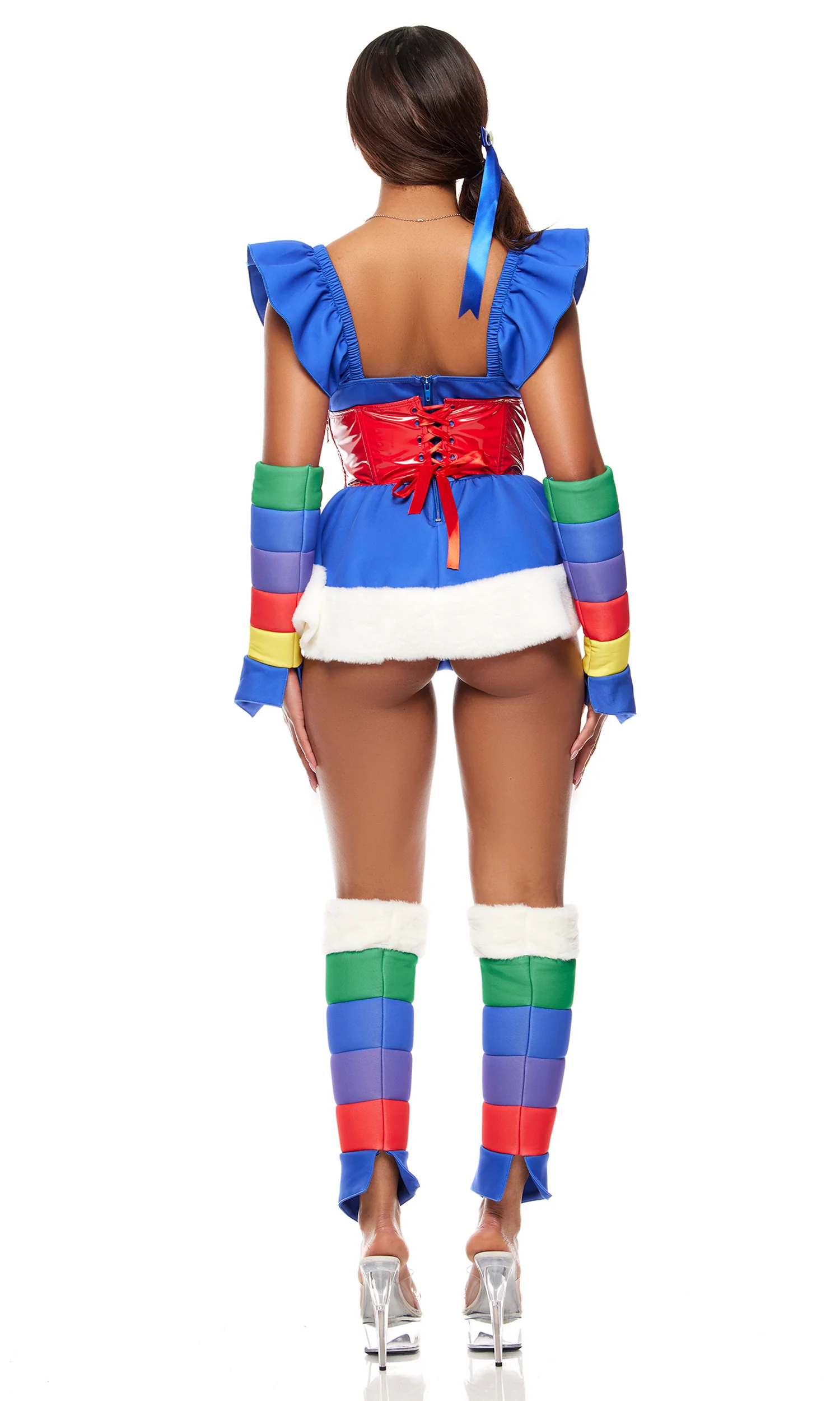 Follow the Rainbow 8-Piece Women's Cartoon Character Costume - Image 2