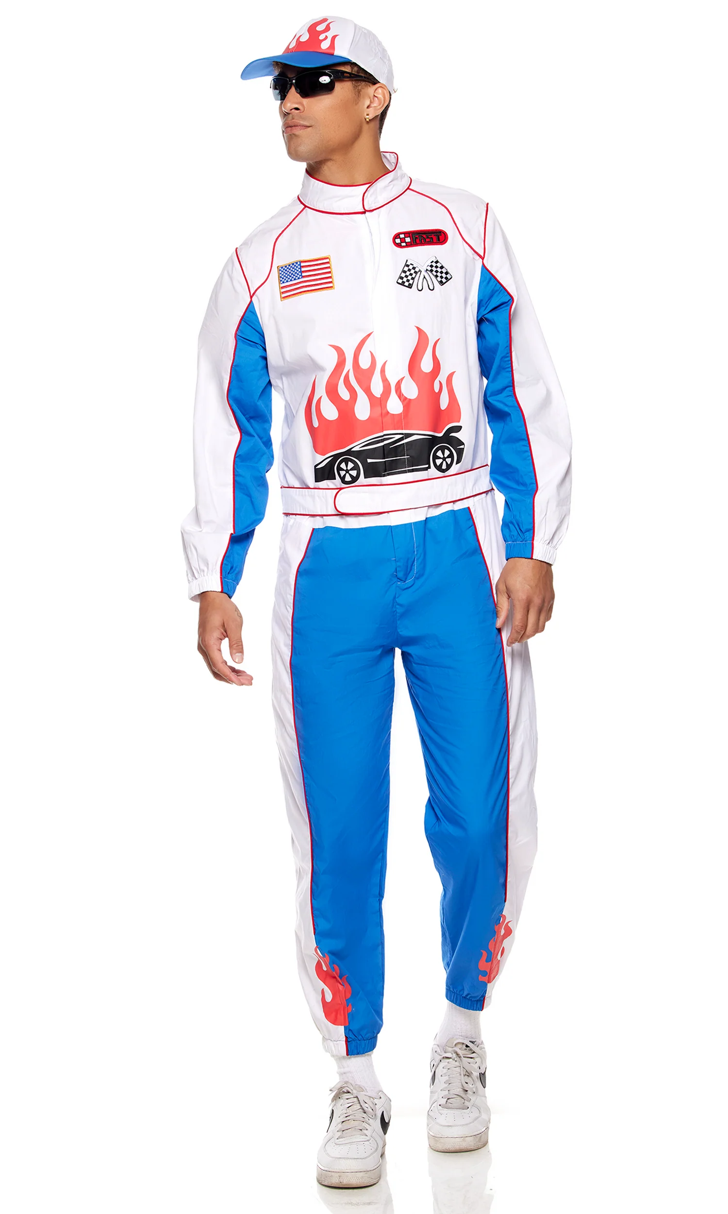 Forplay Formula Won 3-Piece Men's Racer Costume - Image 6