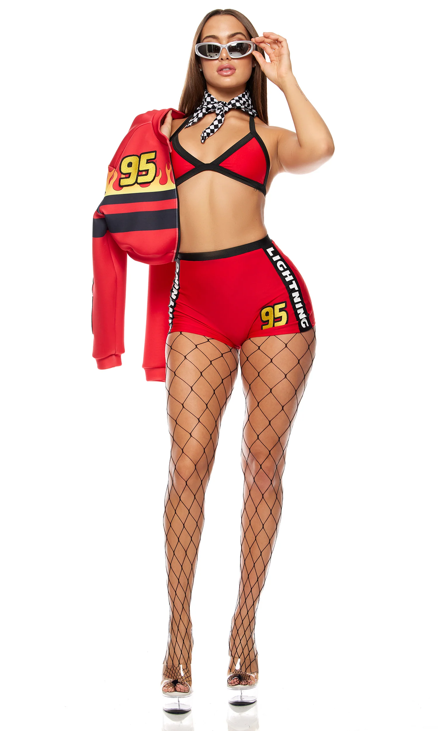 I am Speed 6-Piece Women's Movie Character Costume - Image 4