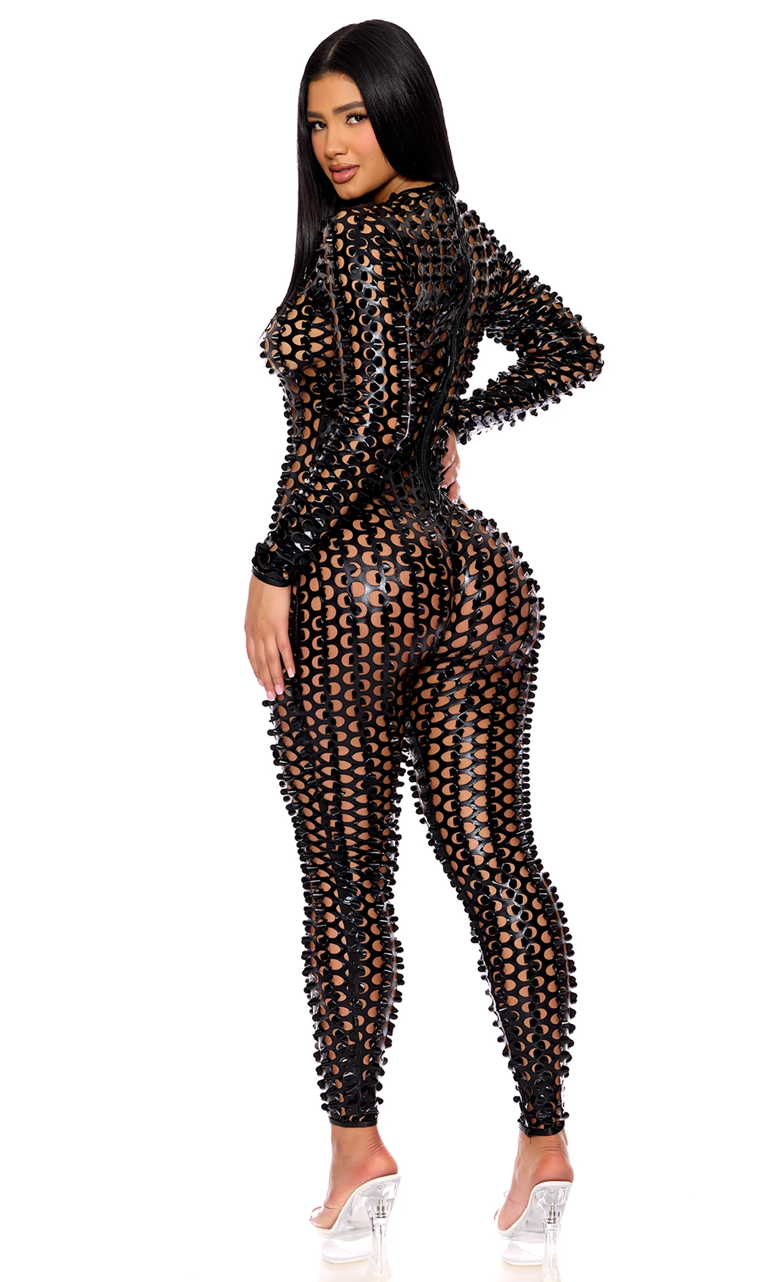 Lasercut Holes Jumpsuit - Image 2