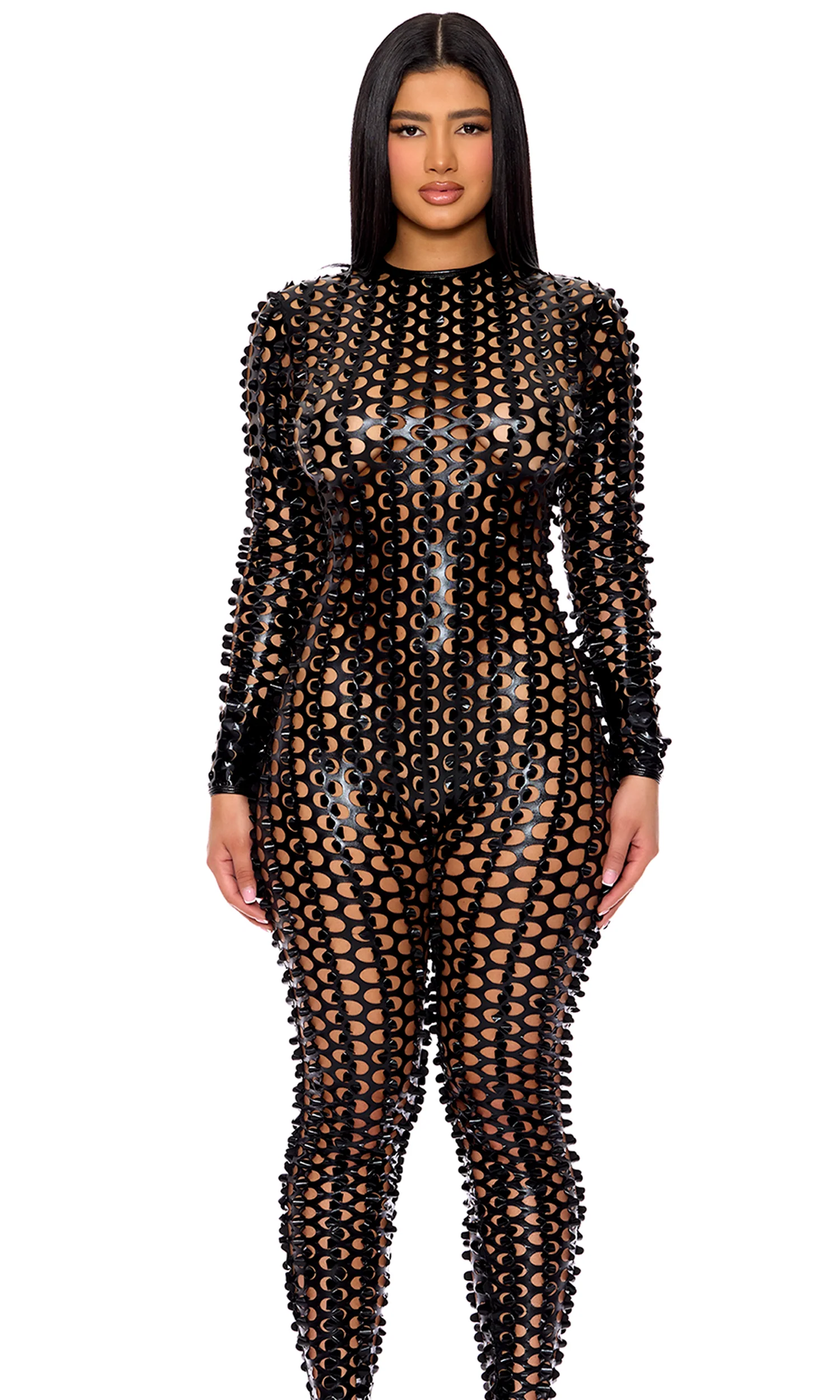 Lasercut Holes Jumpsuit - Image 3