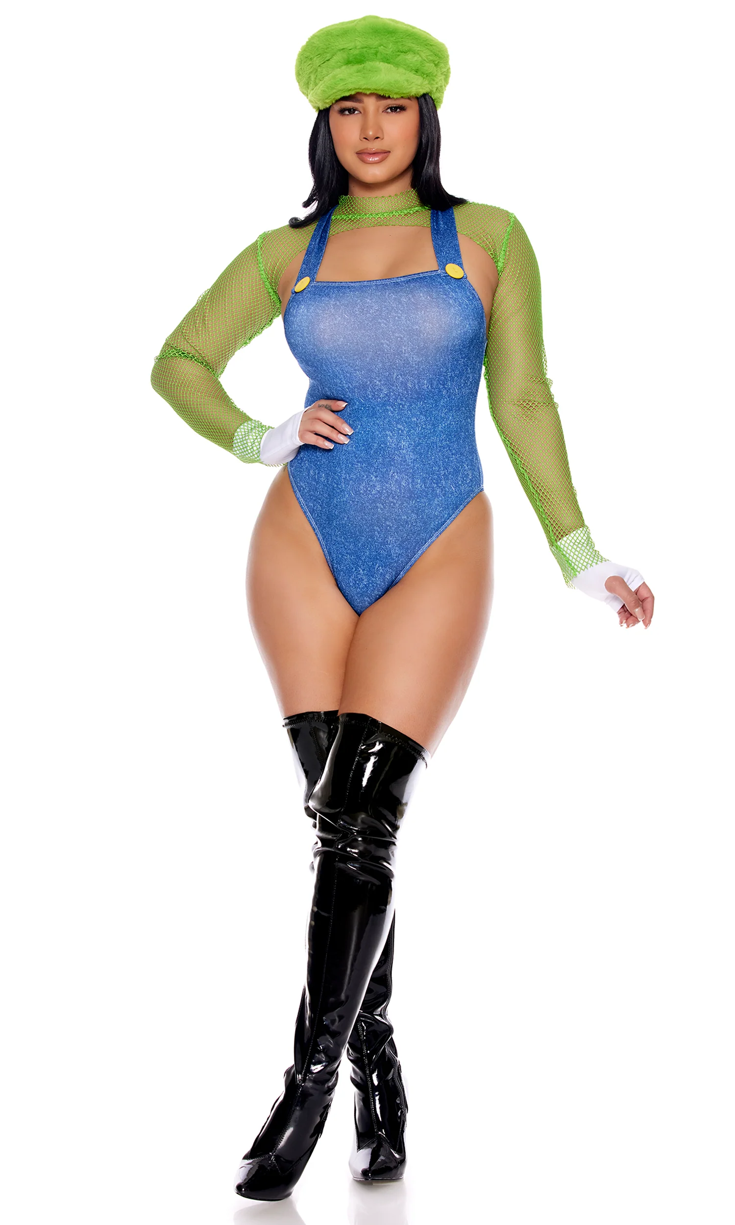 Level Up 4-Piece Women's Sexy Video Game Character Costume - Image 5