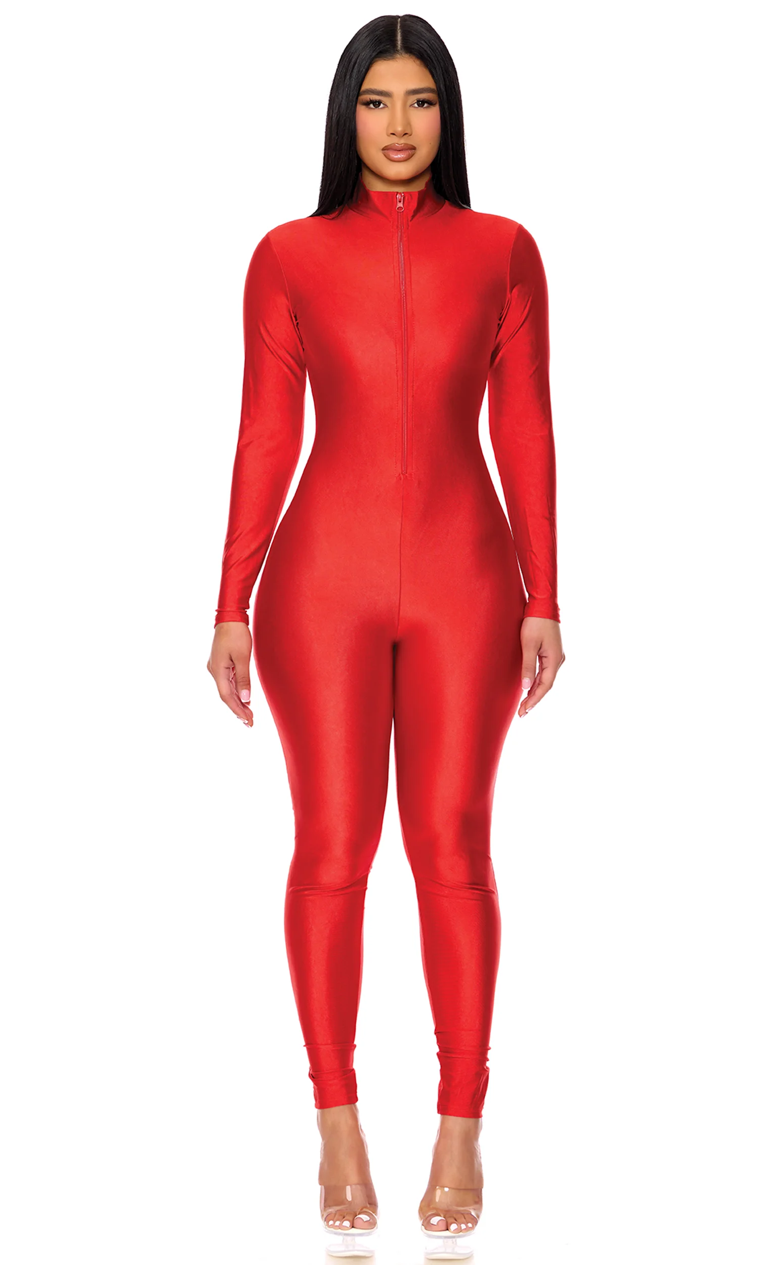 Mock Neck Jumpsuit - Image 8