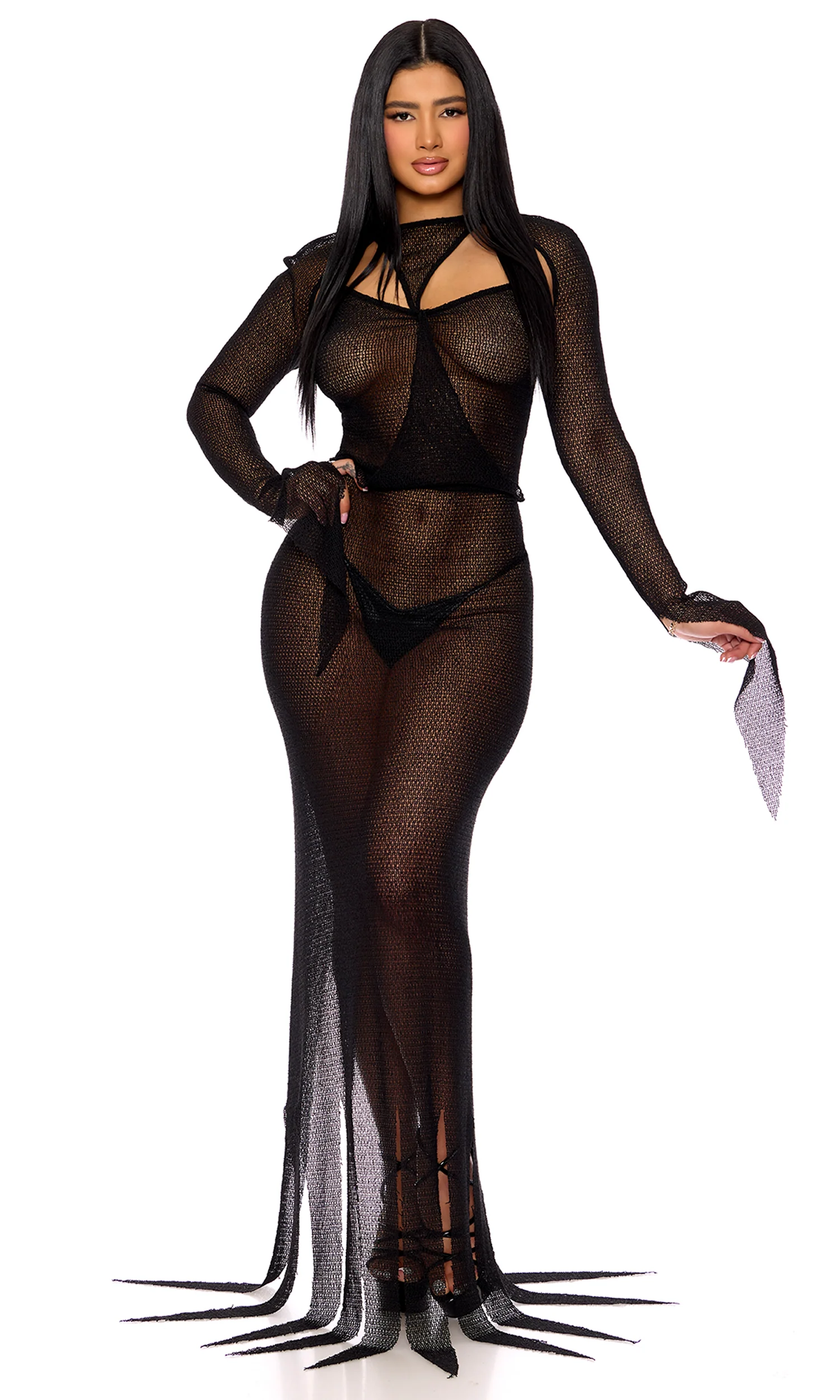 Moody Matriarch 4-Piece Women's Movie Character Costume - Image 6