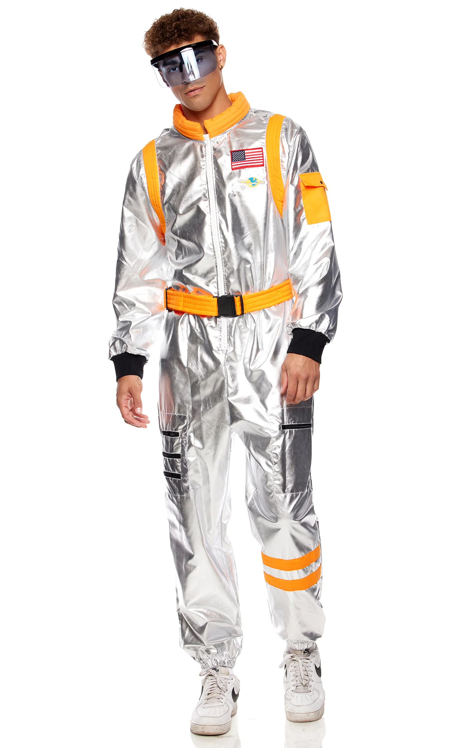 Moon Landing 3-Piece Men's Astronaut Costume - Image 3