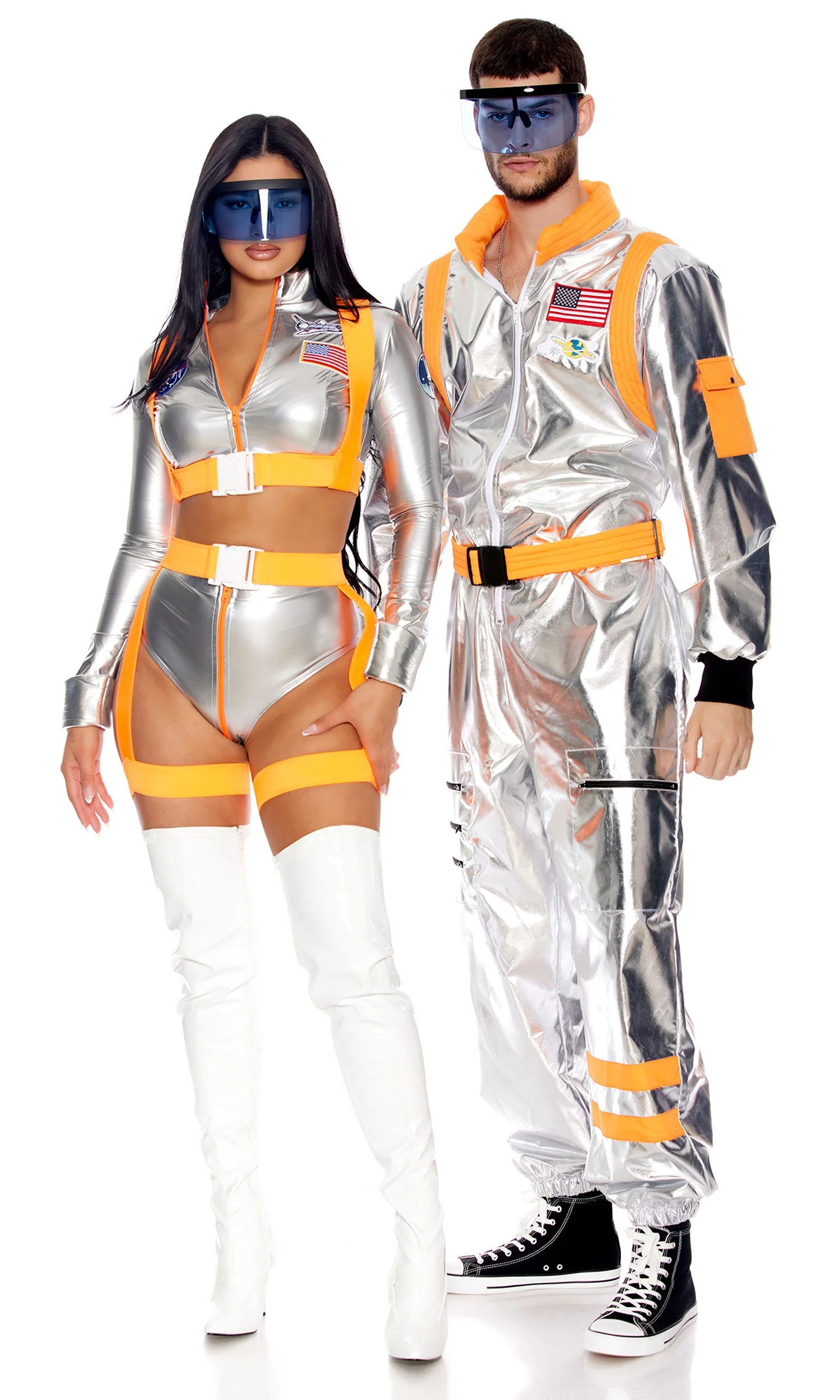 Moon Landing 3-Piece Men's Astronaut Costume - Image 5