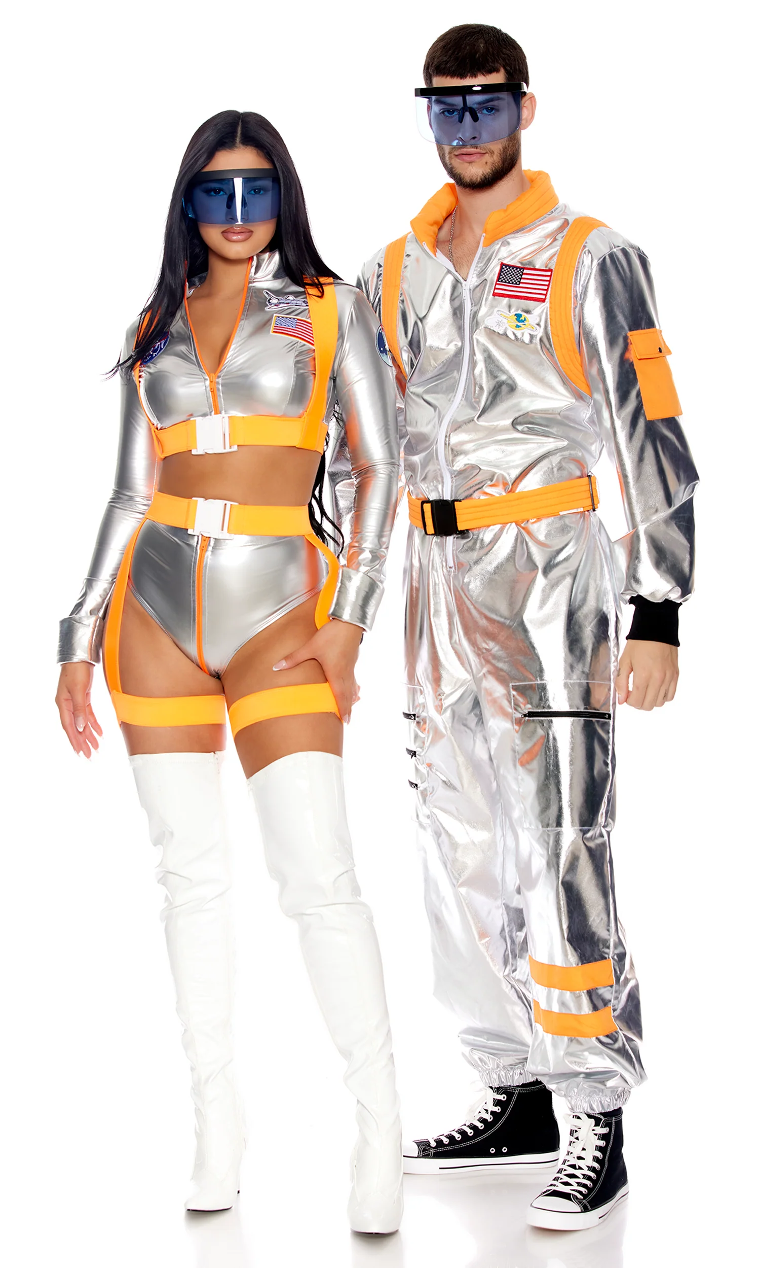 Moon Shine 5-Piece Women's Sexy Astronaut Costume - Image 6