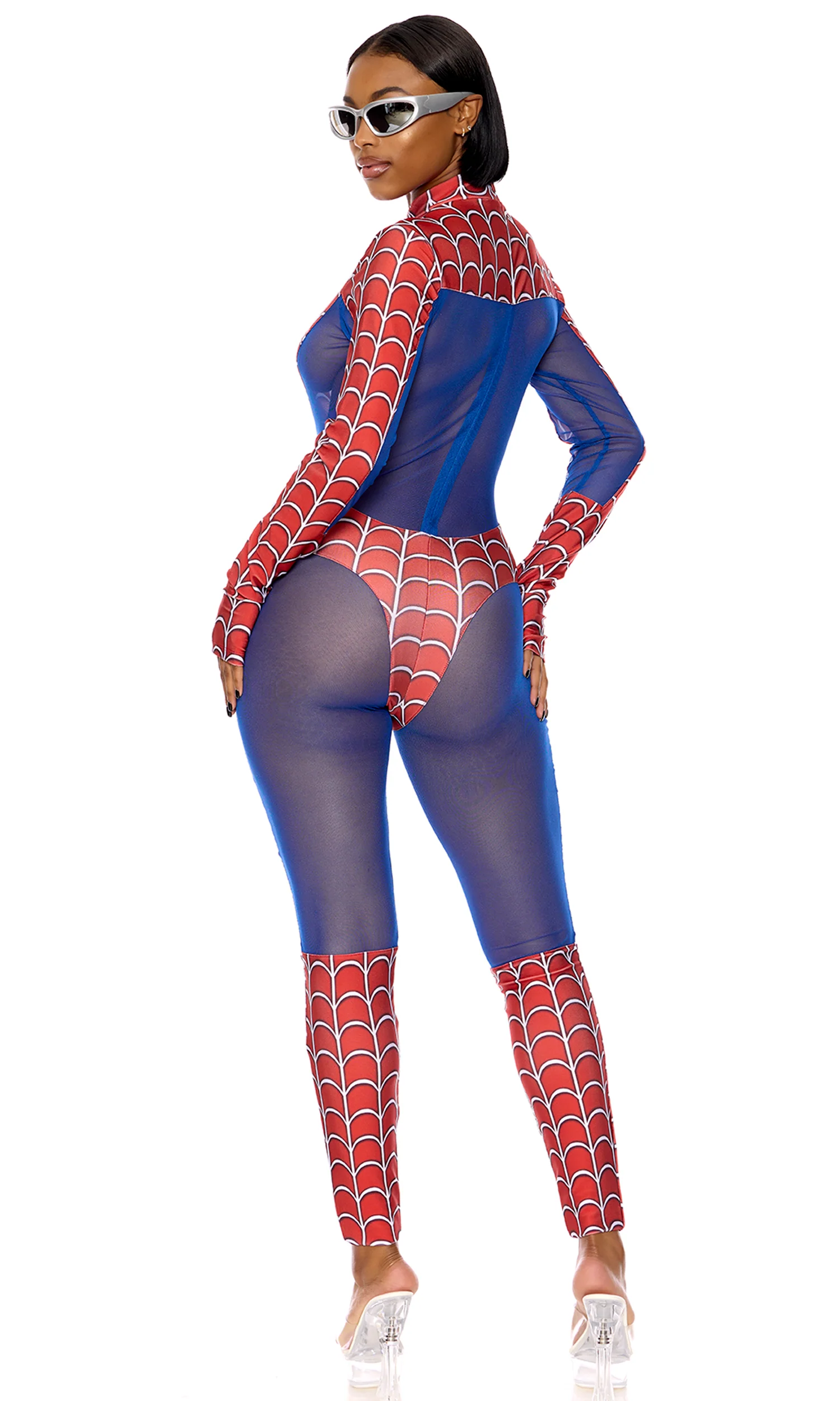 Neighorhood Hero 2-Piece Women's Comic Book Character Costume - Image 2