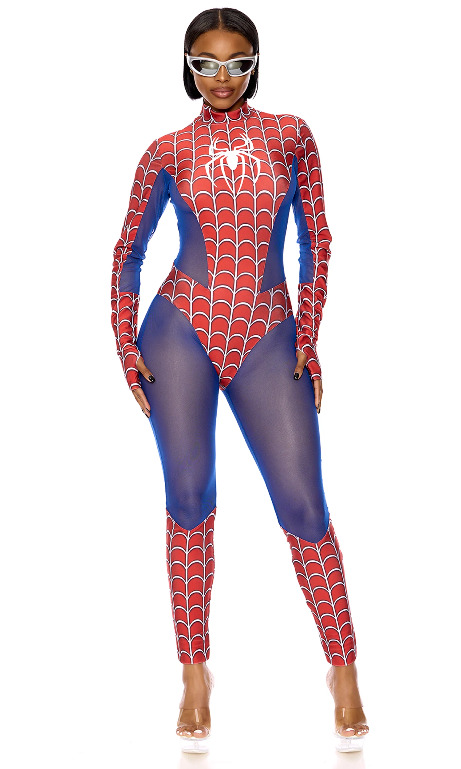 Neighorhood Hero 2-Piece Women's Comic Book Character Costume - Image 3