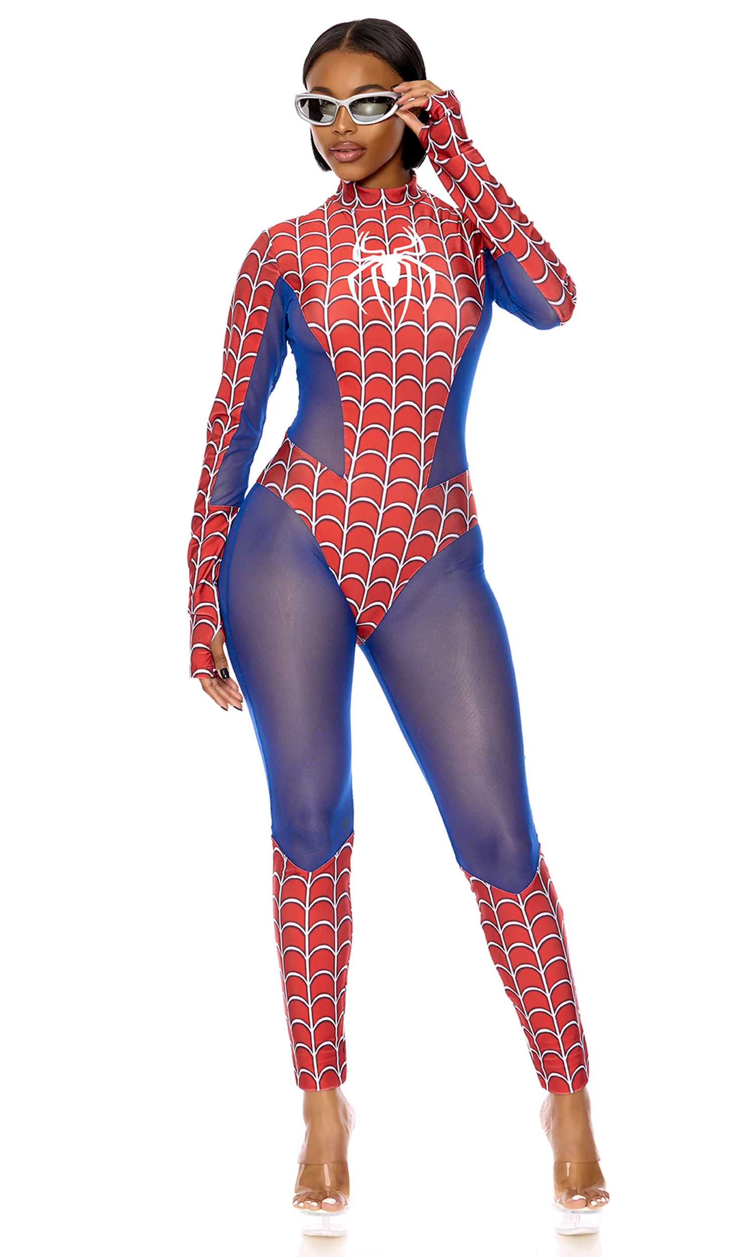 Neighorhood Hero 2-Piece Women's Comic Book Character Costume - Image 4