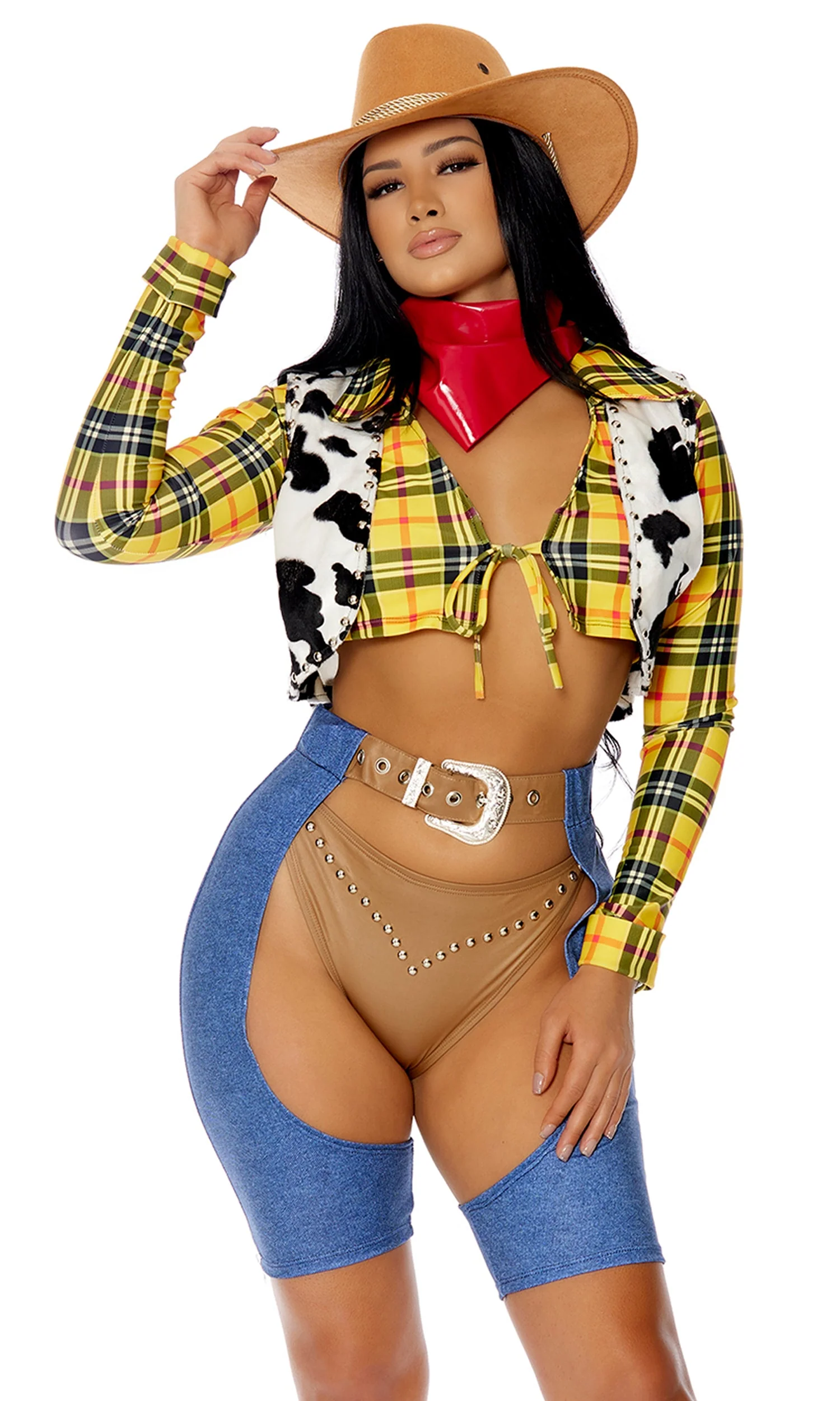 Playing Favorites 6-Piece Women's Sexy Movie Character Costume - Image 3