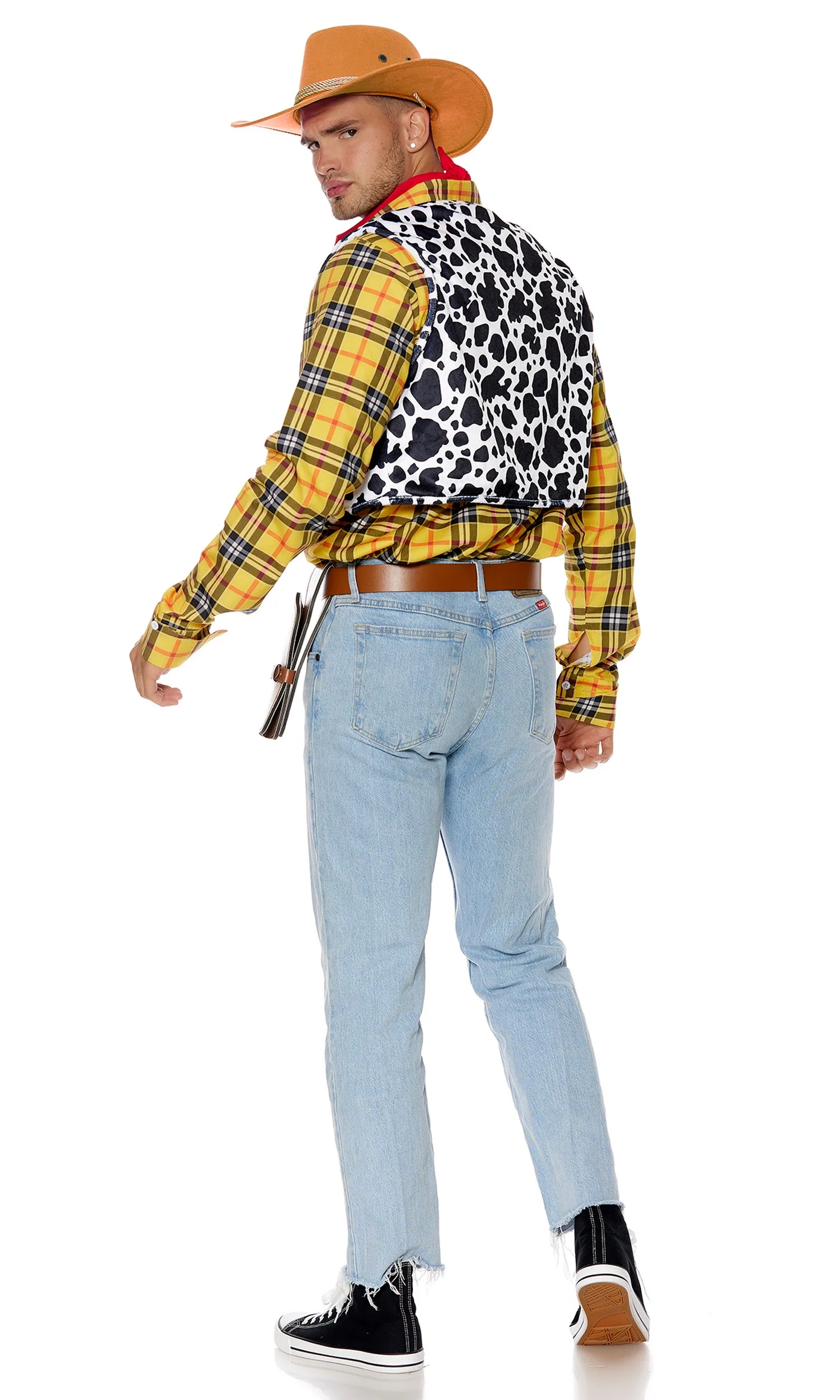 Playtime Deputy 4-Piece Men's Movie Character Costume - Image 2