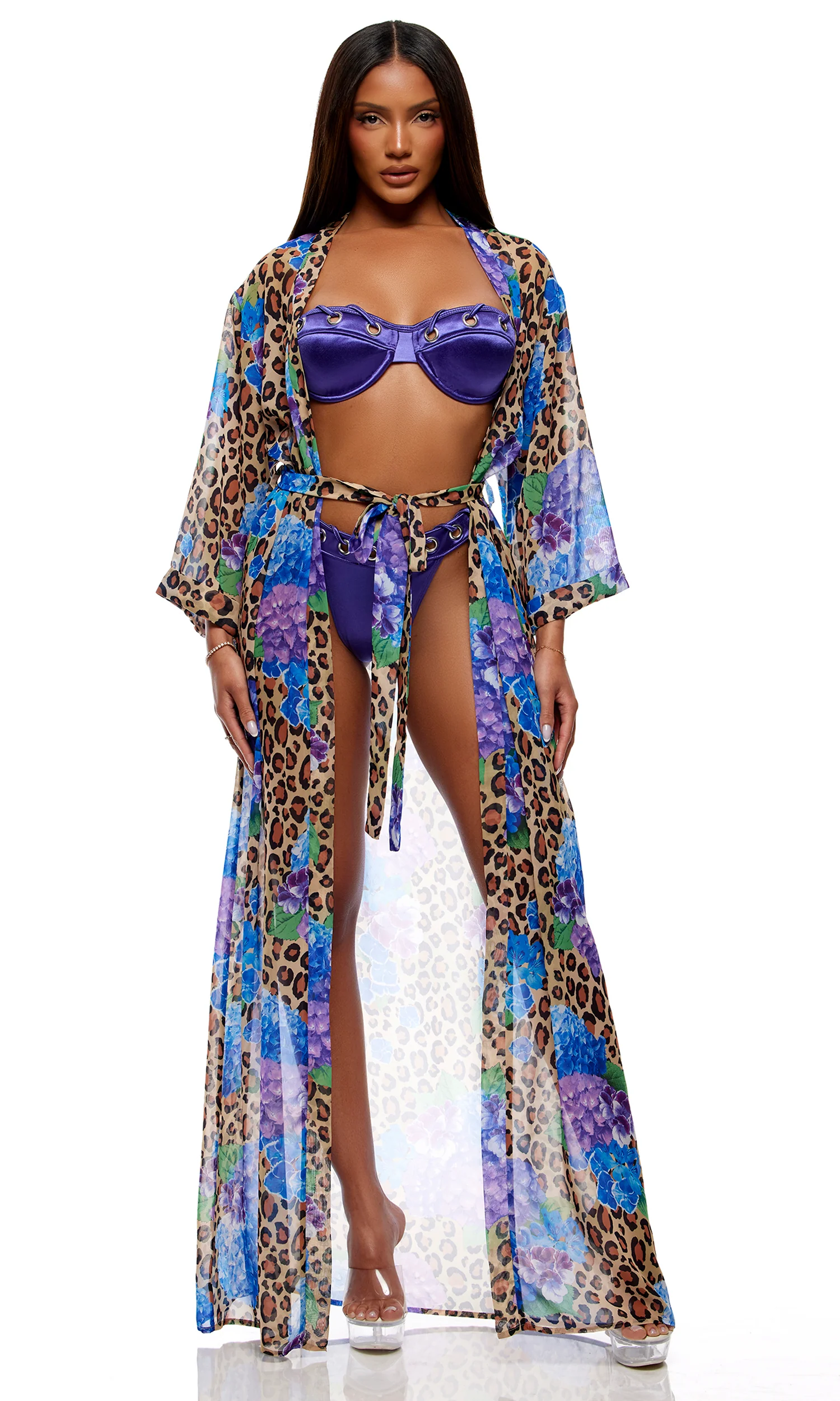 Puglia Bikini Set - Purple - Image 4