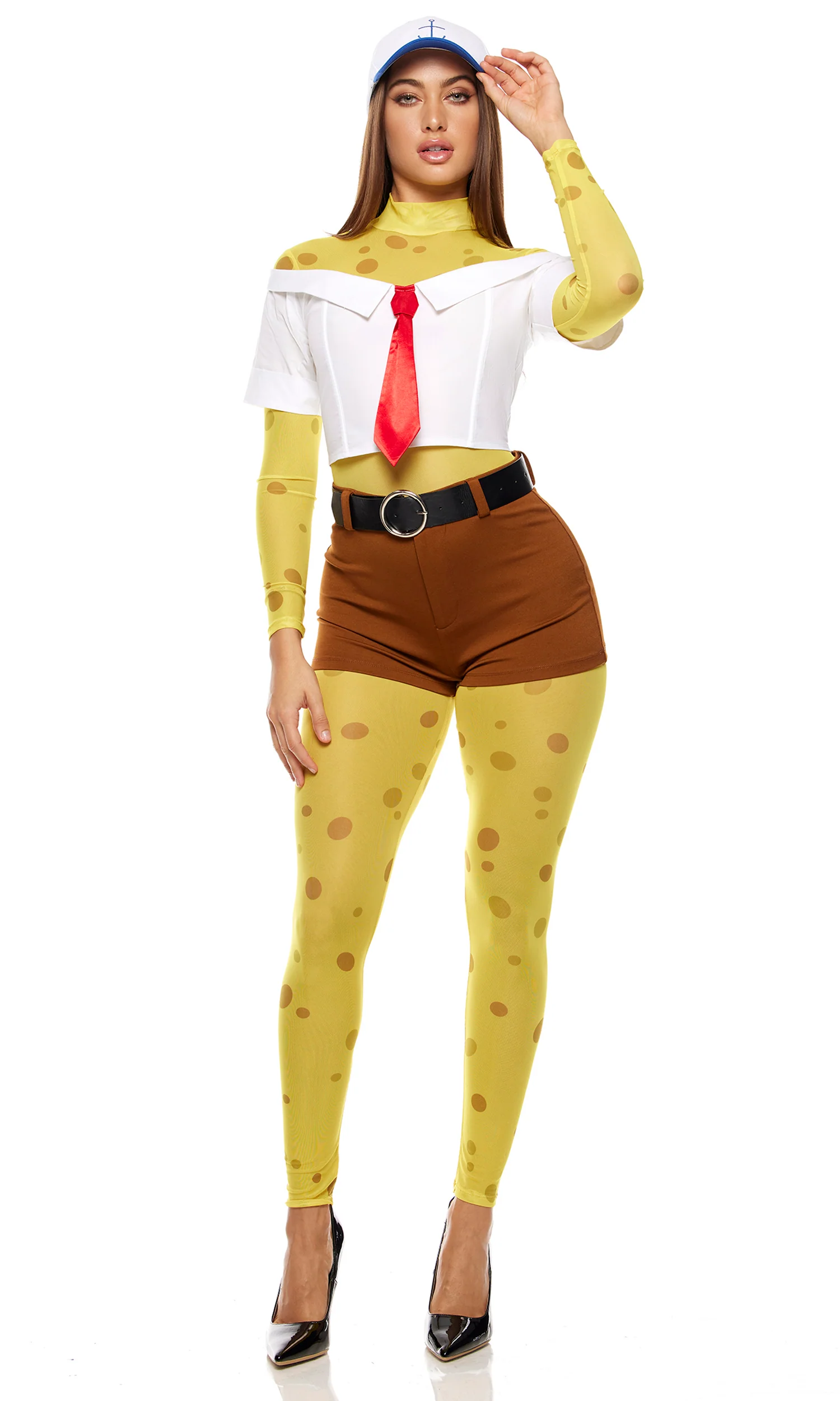 Secret Formula 7-Piece Women's Cartoon Character Costume - Image 4
