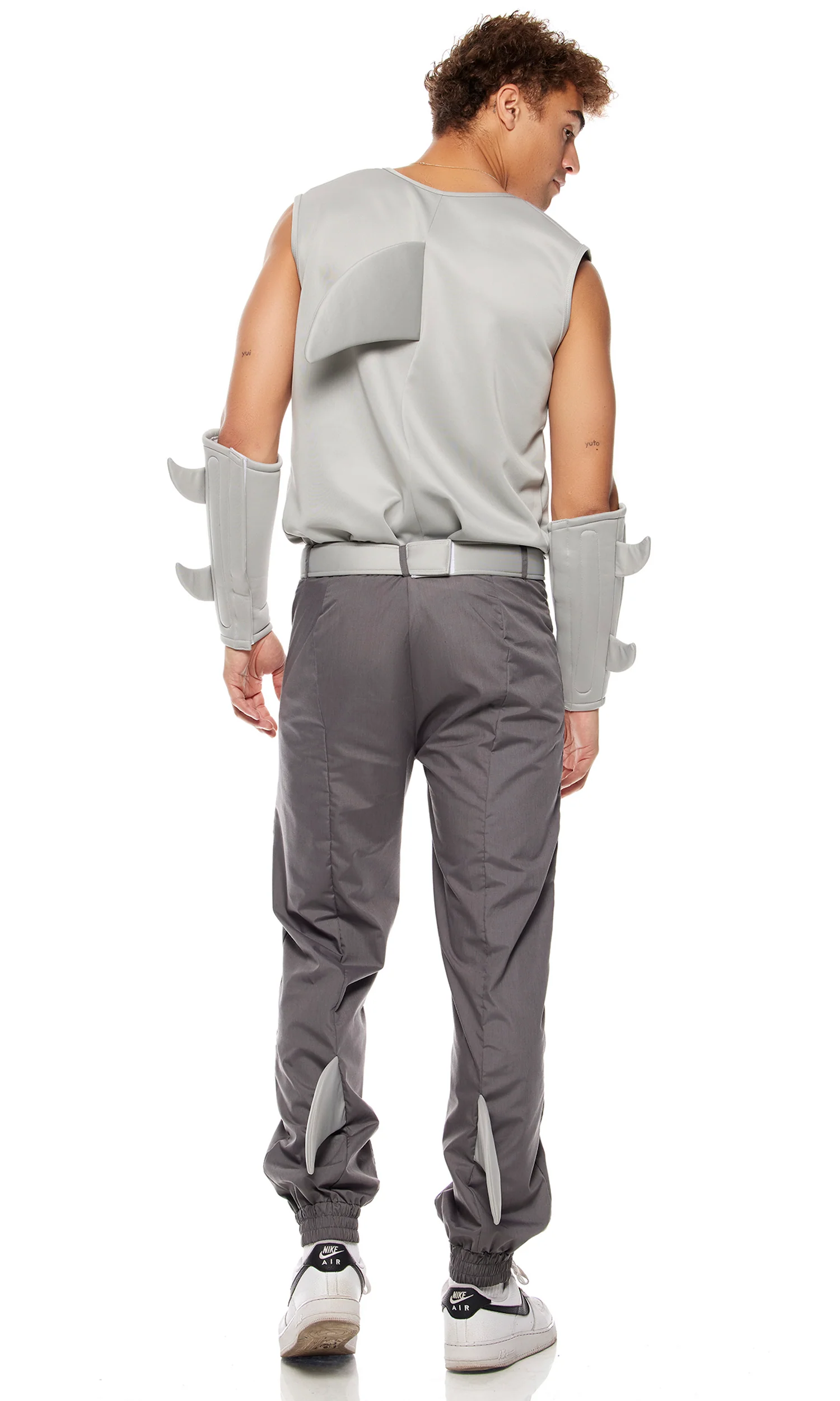 Shark Frenzy 5-Piece Men's Movie Character Costume - Image 5
