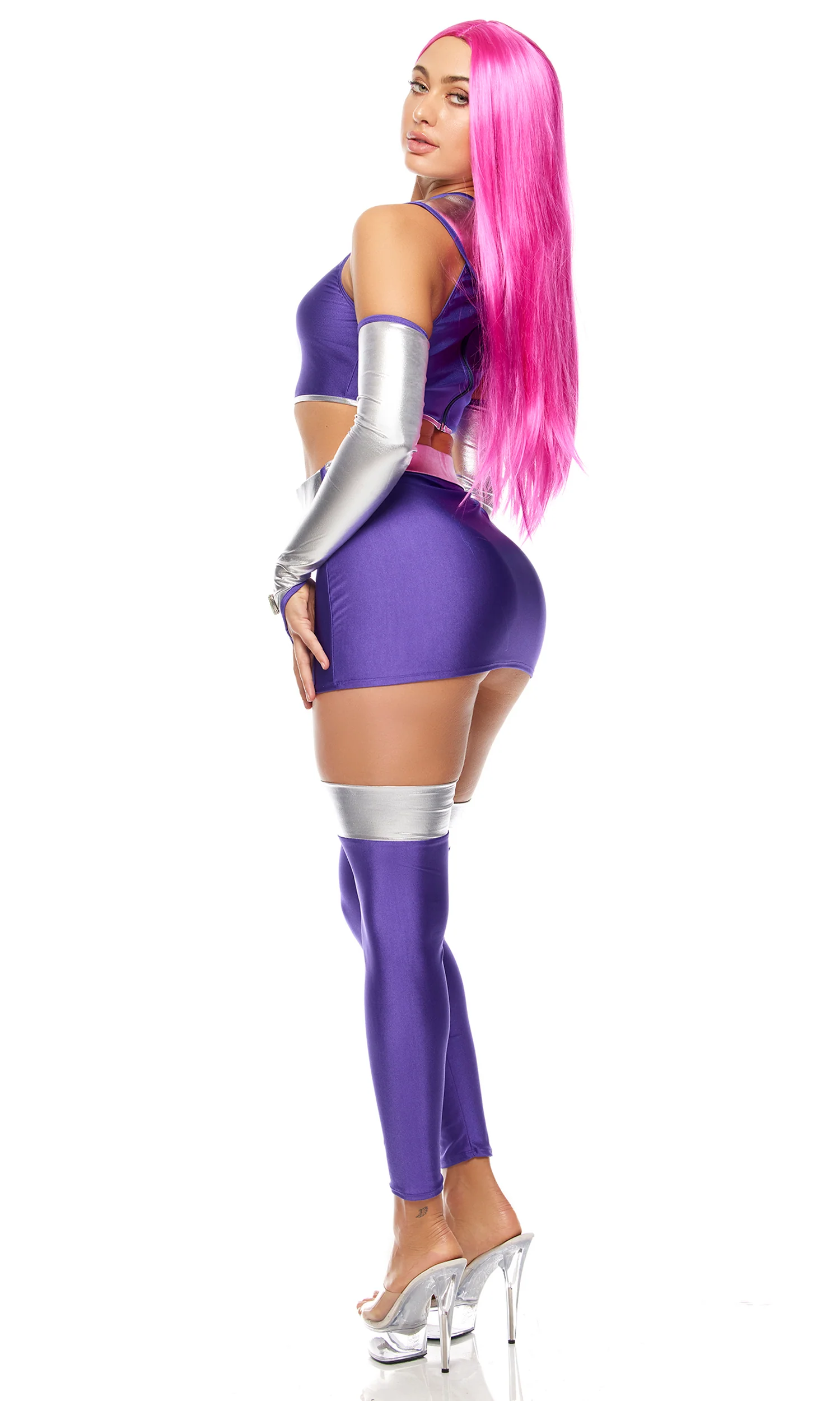 Star Princess 6-Piece Women's Comic Book Character Costume - Image 2