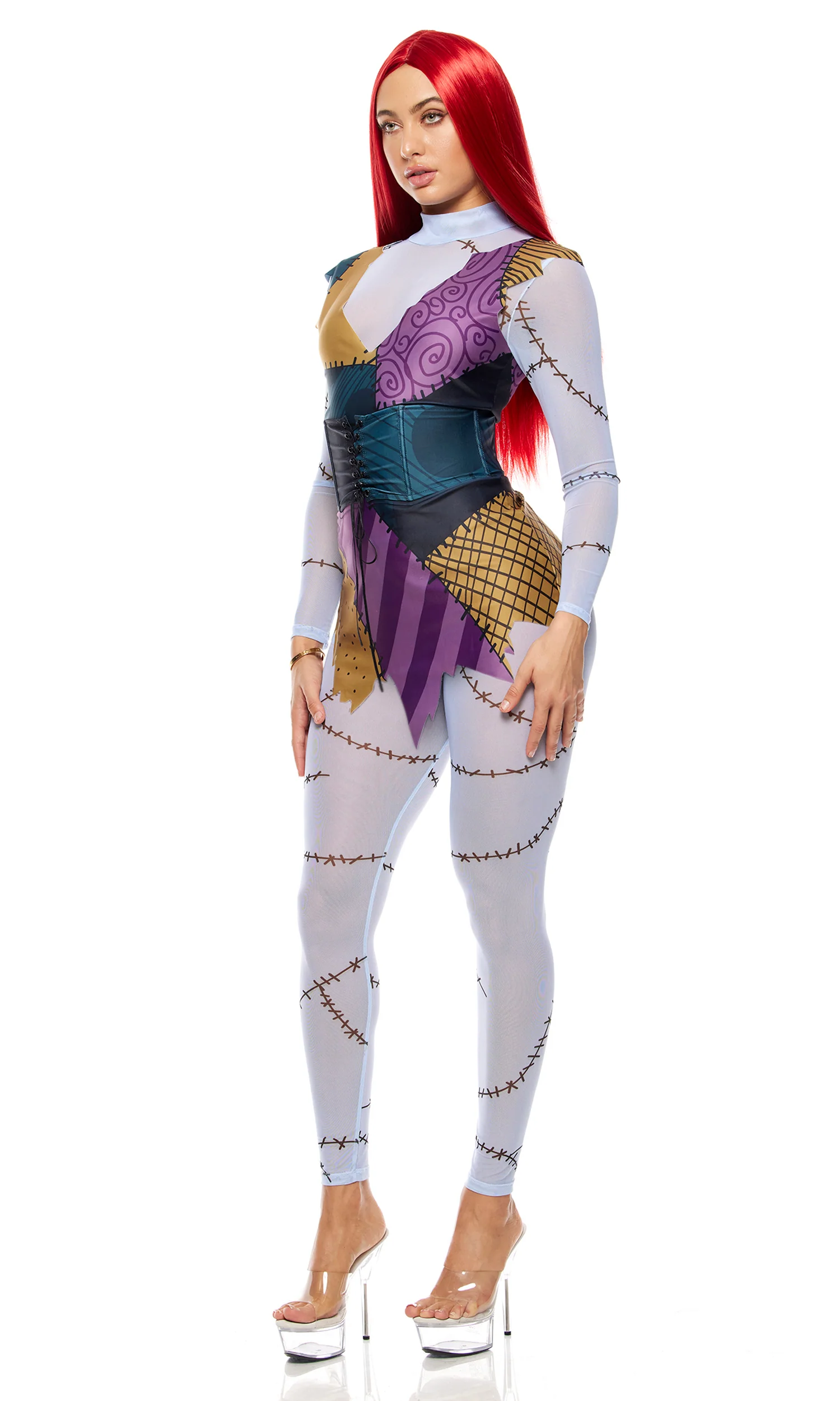 Stitched Up 5-Piece Women's Movie Character Costume - Image 3