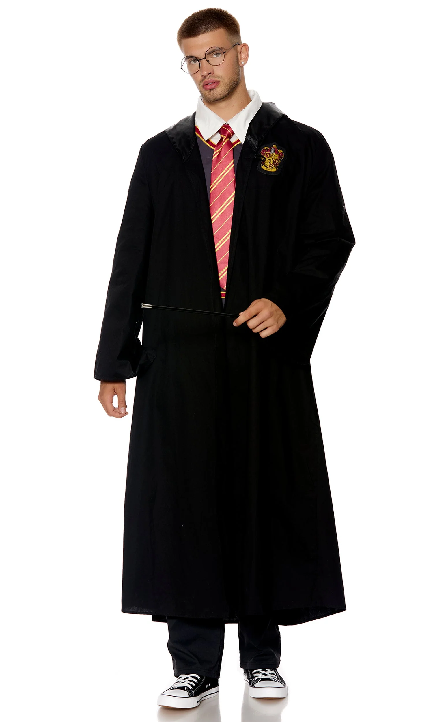 The Chosen Wizard 4-Piece Men's Movie Character Costume - Image 4