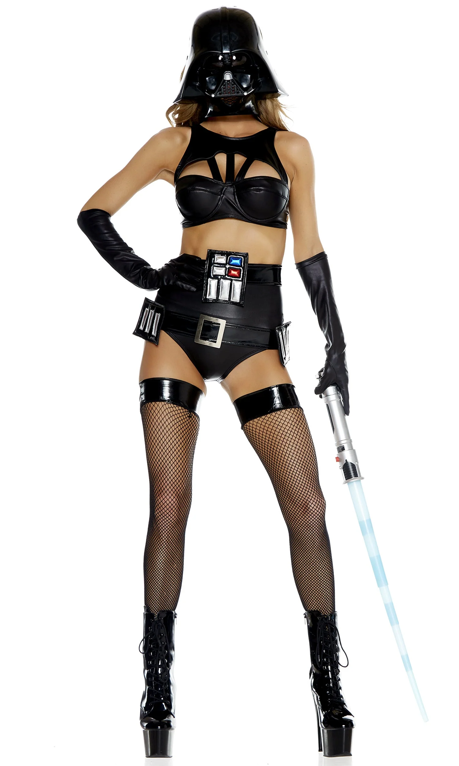 The Darqueside 6-Piece Women's Sexy Movie Character Costume - Image 4