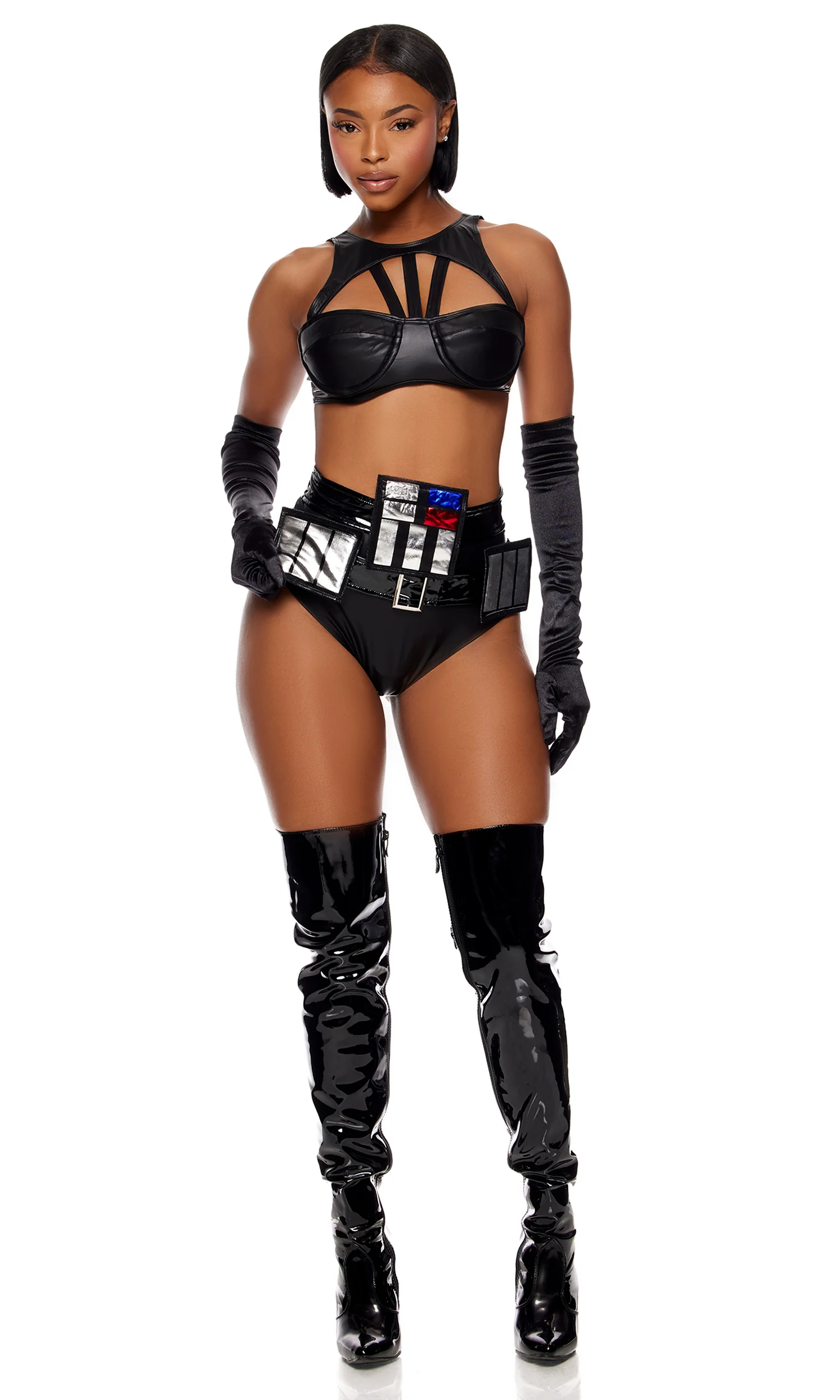 The Darqueside 6-Piece Women's Sexy Movie Character Costume - Image 5