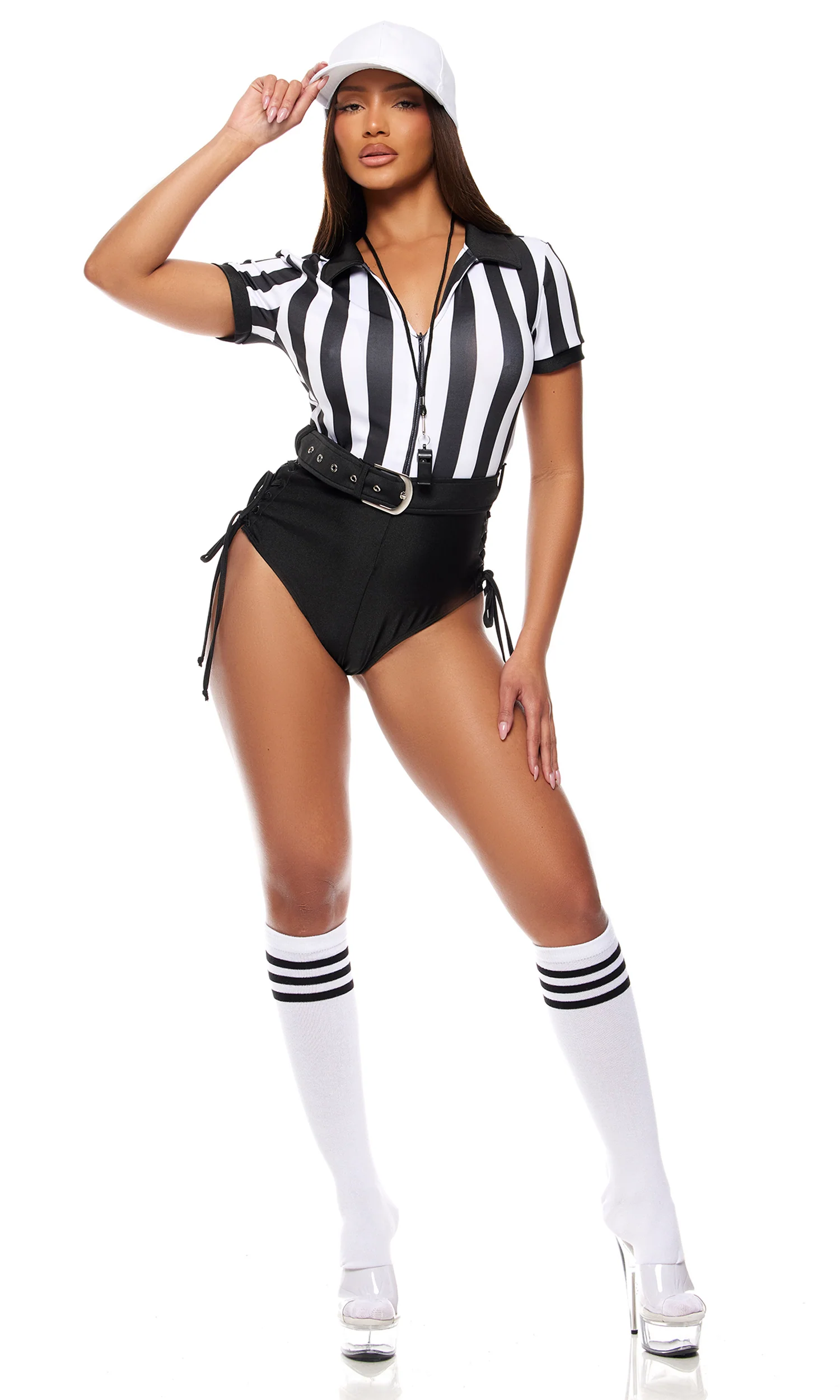 Time Out 6-Piece Women's Referee Costume - Image 5