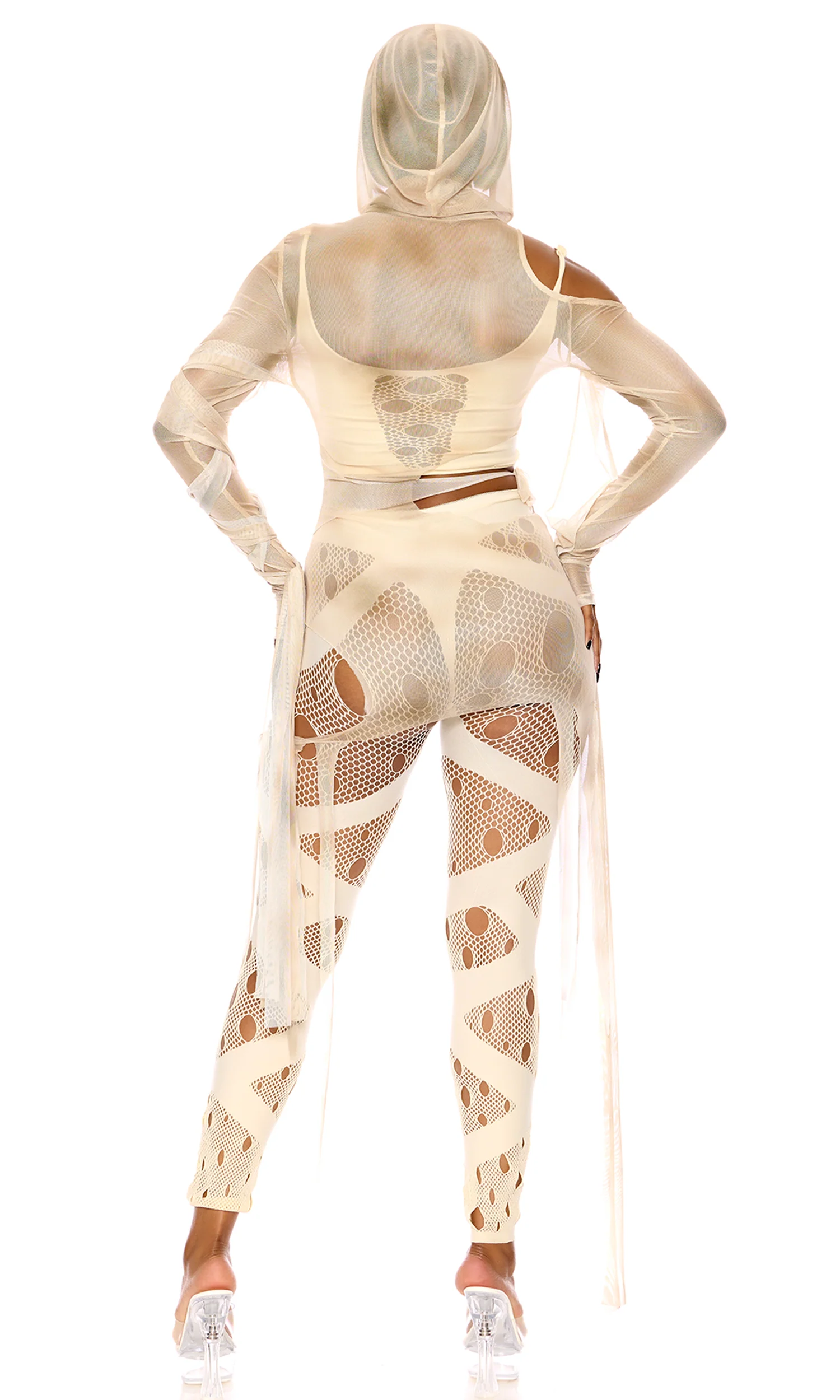 Under Wraps 3-Piece Women's Mummy Costume - Image 5