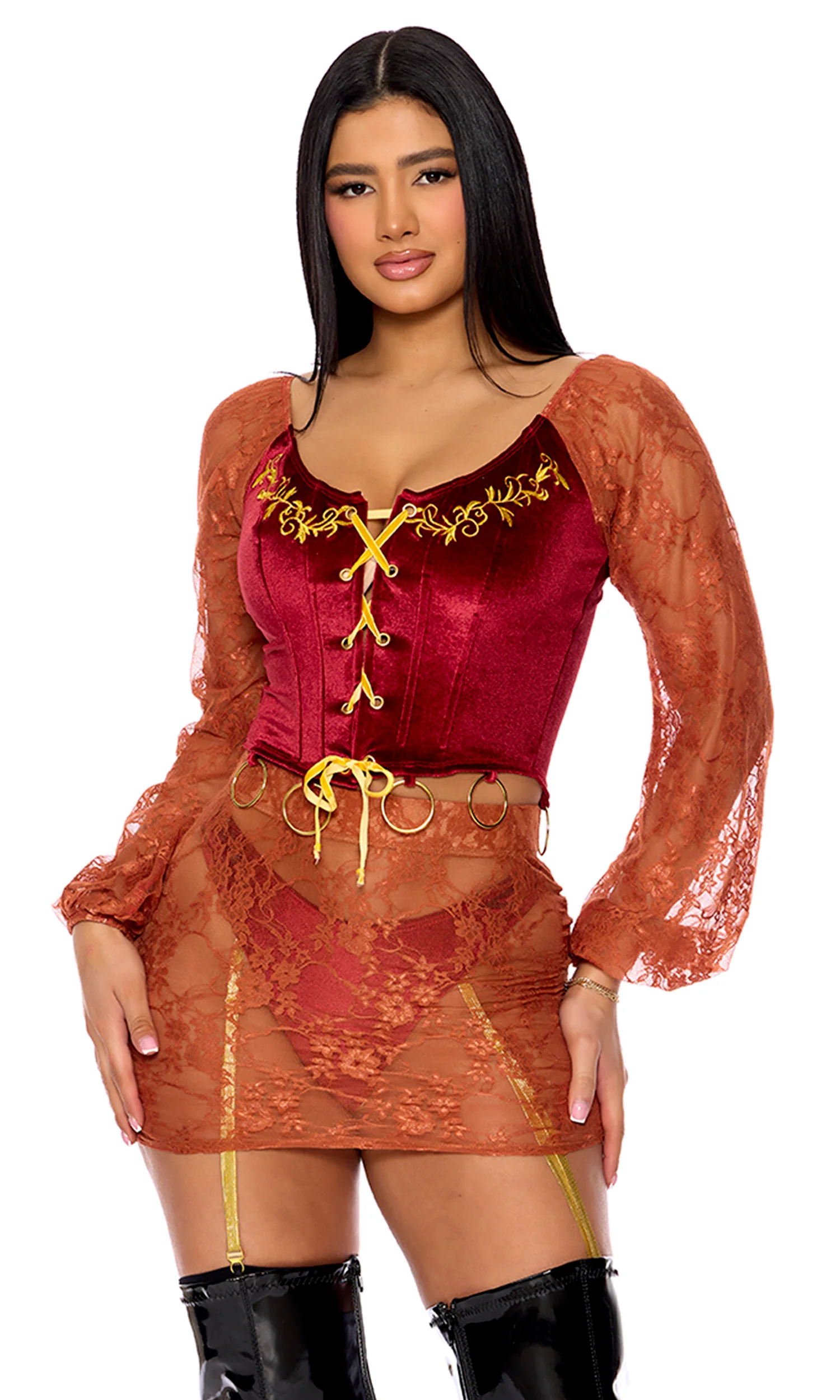 Witch is Back 3-Piece Women's Movie Character Costume - Image 3